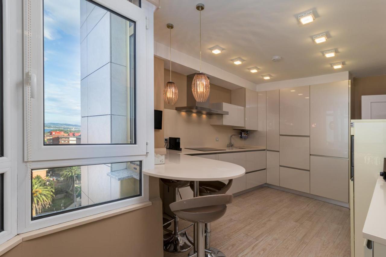 Apartamento Luminoso Cerca Playa Sardinero Con Parking Privado Santender Kültér fotó