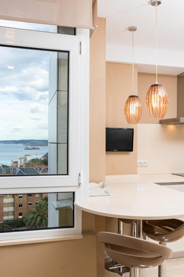 Apartamento Luminoso Cerca Playa Sardinero Con Parking Privado Santender Kültér fotó